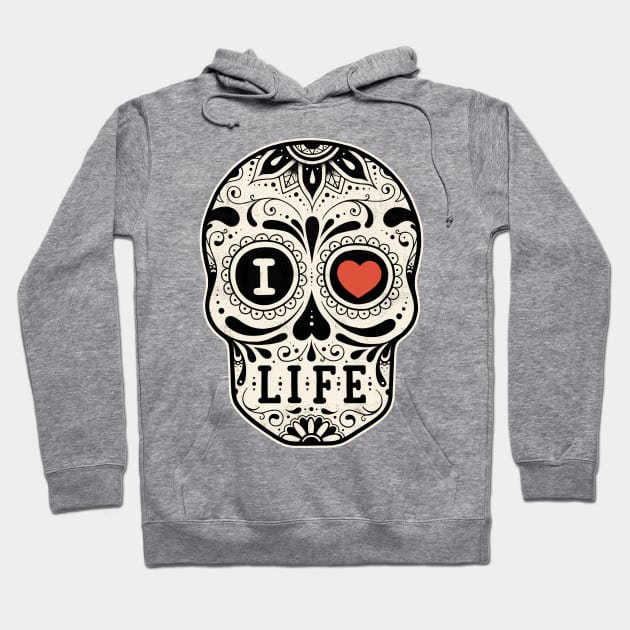 I Love Life Hoodie by enkeldika2